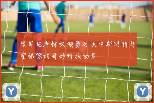 绿军记者惊叹湖勇对决中斯玛特与霍福德的奇妙对抗场景