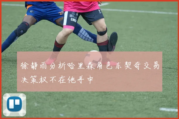 徐静雨分析哈里森角色东契奇交易决策权不在他手中